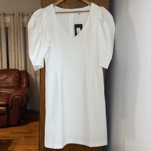 Tall One Night Only Mini Dress - White